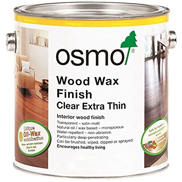 OSMO Wood Wax Finish | 1101 | Clear | Extra Thin | 750ml