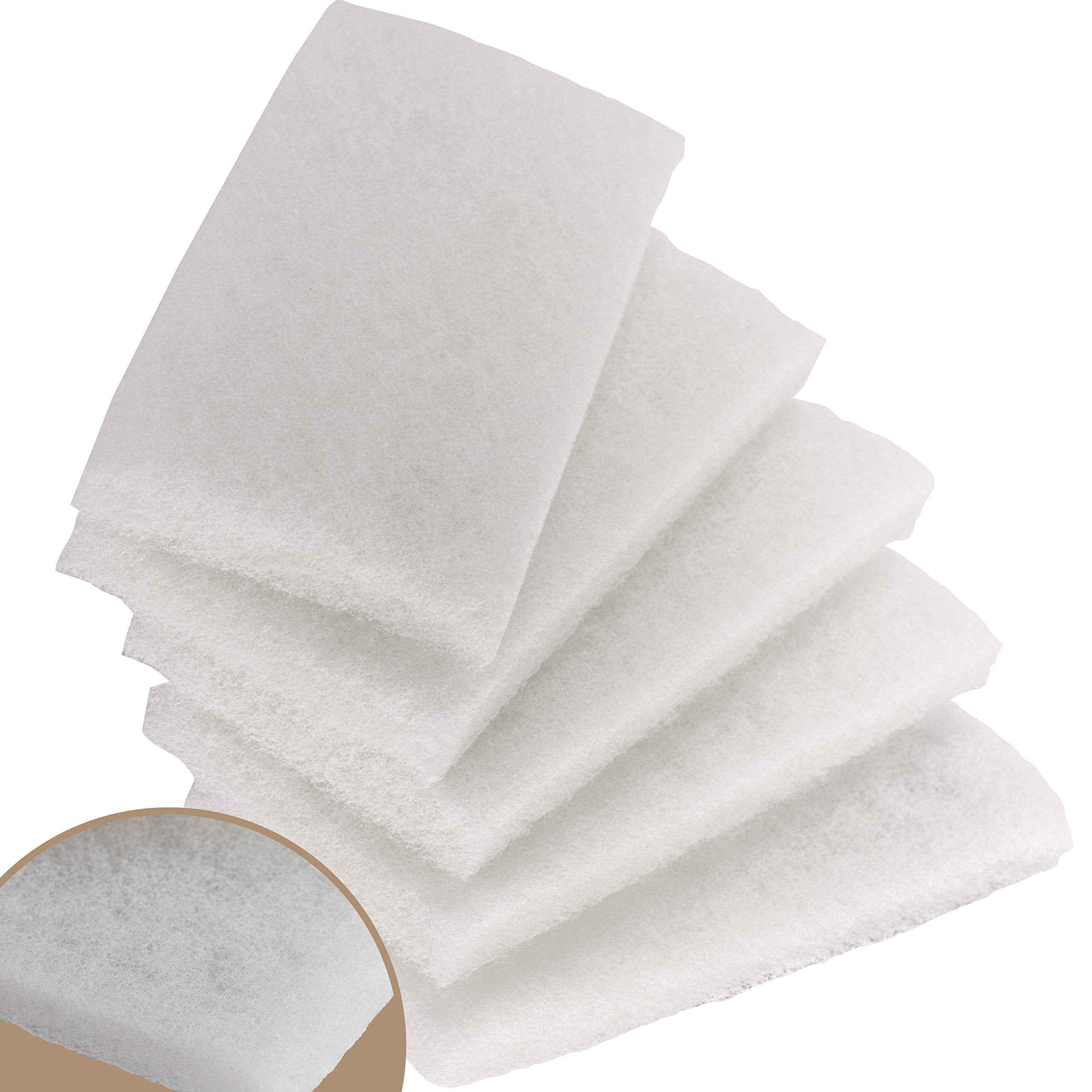 White Non Abrasive Scrubby Pads | Sold Individually