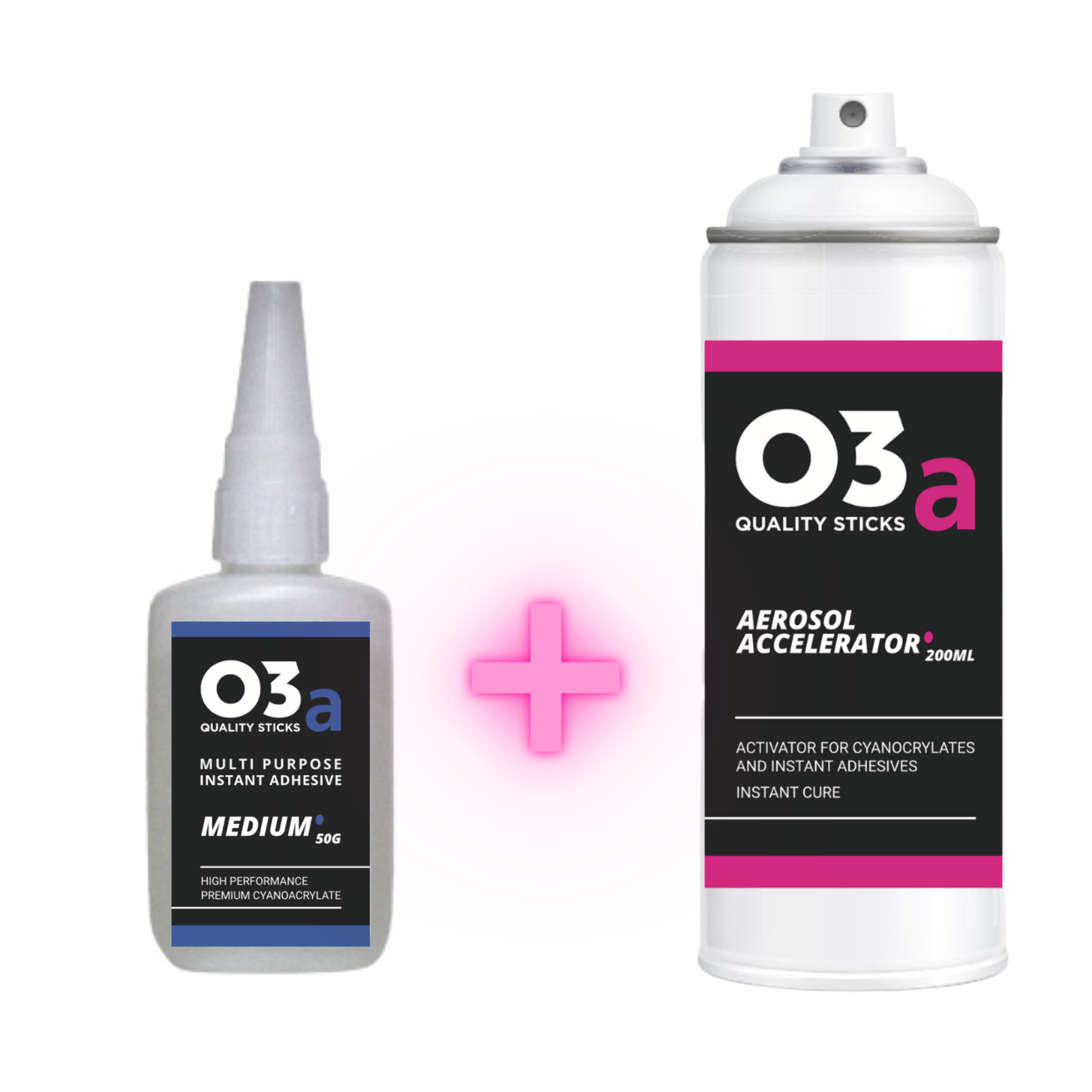 BUNDLE | O3a Medium 50ml + O3a Aerosol Activator 200ml